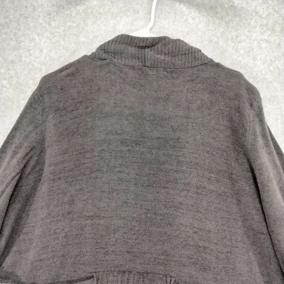 Barefoot Dreams Gray Cozy Chic Ultra Lite Open Cardigan Womens Size XL - Picture 10 of 11